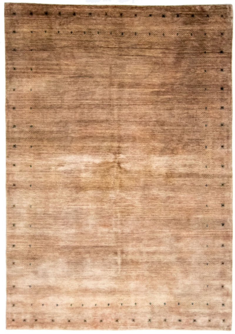 Loribaft Teppich Perser 167x242cm - Wollteppich - braun