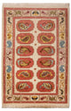 Täbriz - 50 Raj Teppich 99x109cm - Perserteppich - mehrfarbig