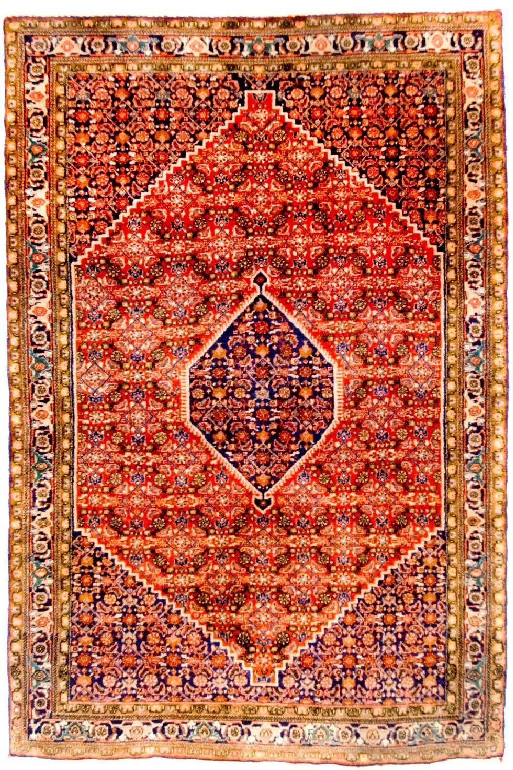 Bidjar - Bukan Teppich 115x174cm - Perserteppich - rot