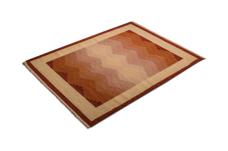 Kelim Teppich - Trendy 140 x 200 cm - orange