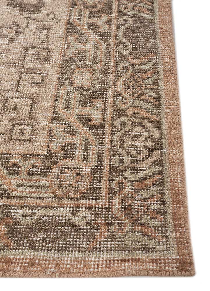 Wollteppich - 158 x 248 cm - beige