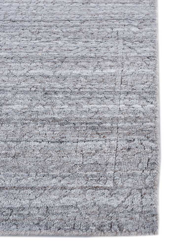 Viskose Teppich - 75 x 120 cm - grau