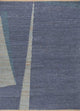 Juteteppich - 180 x 270 cm - seeblau