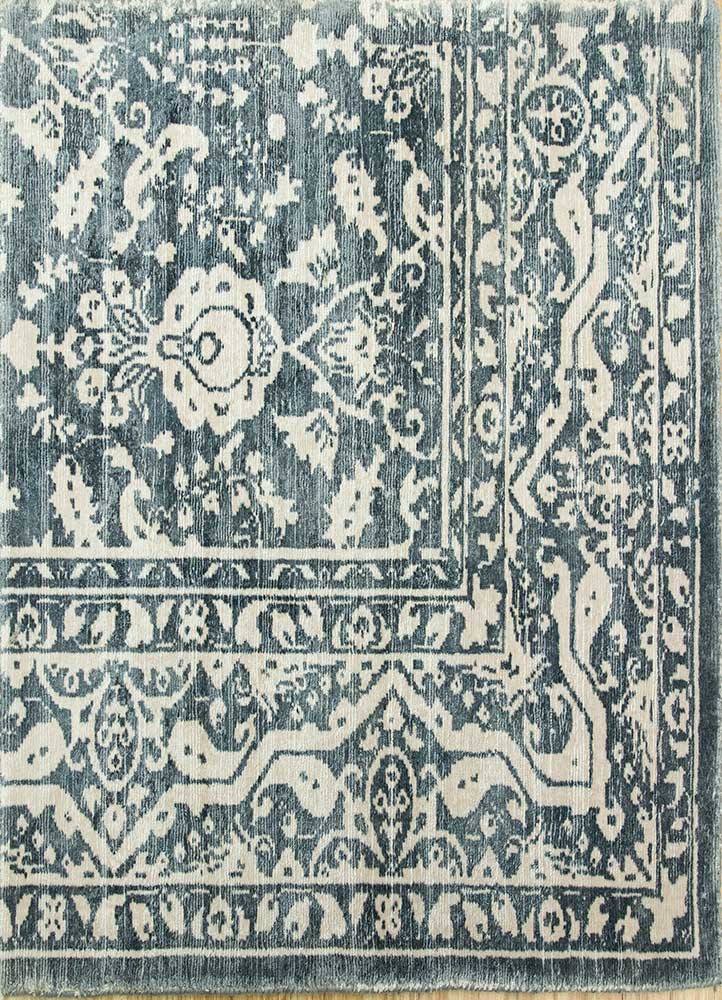Viskose Teppich - 60 x 90 cm - minzgrün