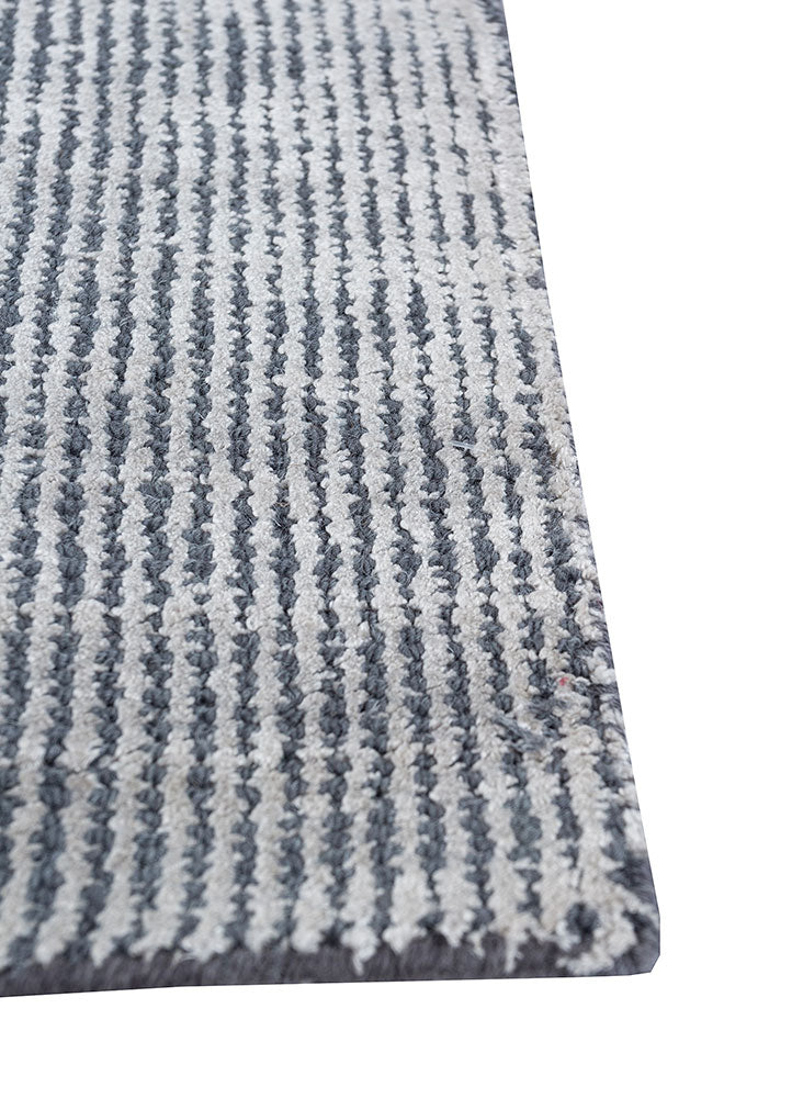 Moderner Teppich - 163 x 228 cm - hellblau