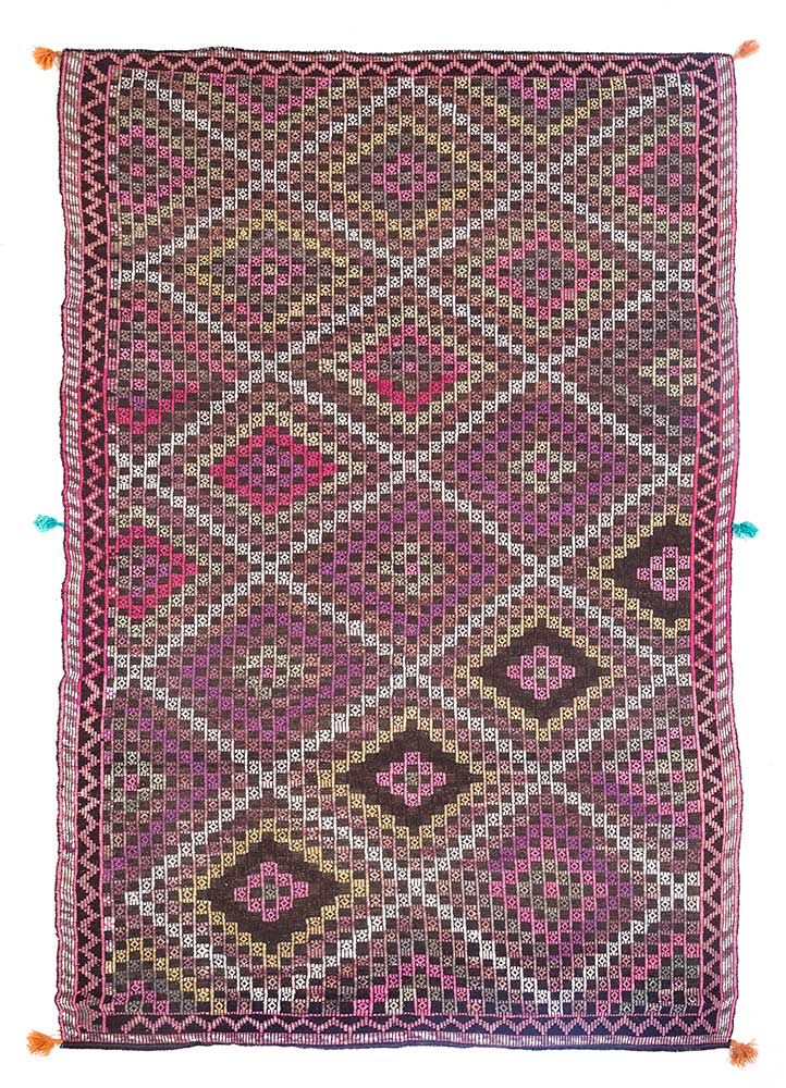 Wollteppich - 180 x 300 cm - beige