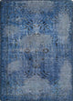 Wollteppich - 120 x 180 cm - blau