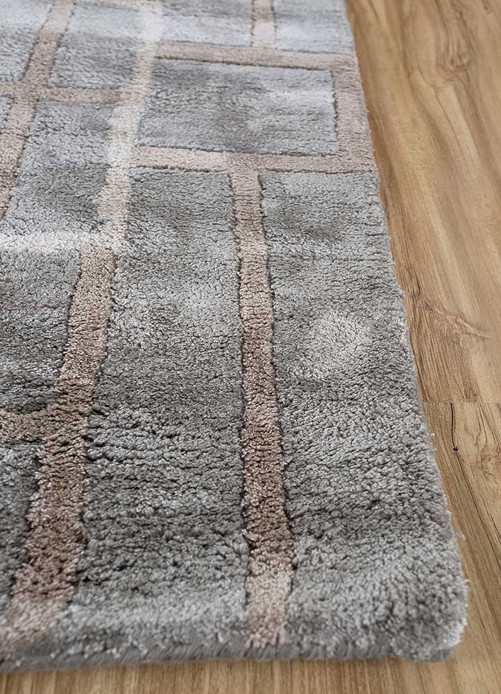 Designer Teppich - 180 x 270 cm - grau