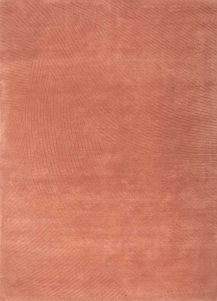 Wollteppich - 163 x 242 cm - orange