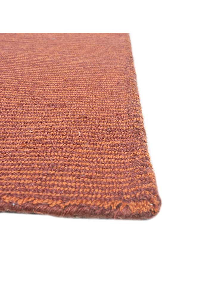 Wollteppich - 525 x 605 cm - orange