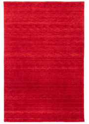 Gabbeh Teppich - Loribaft Softy - 72 x 145 cm - rot