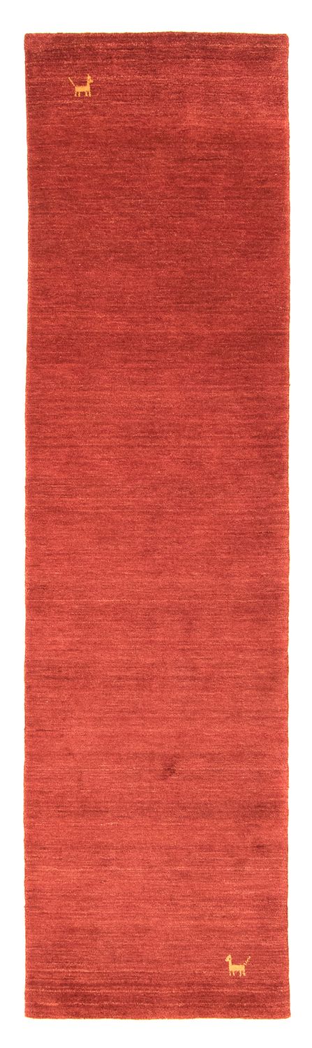 Gabbeh Teppich - Indus 80 x 200 cm - rot