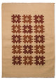 Kelim Modern Teppich 120x180cm - rot
