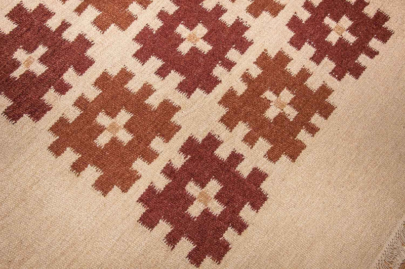 Kelim Modern Teppich 120x180cm - rot