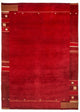 Nepal Teppich 70 x 140 cm - rot