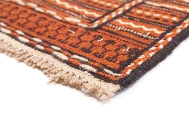 Kelim Fars Teppich 195x300cm - braun