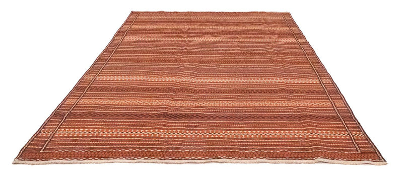 Kelim Fars Teppich 195x300cm - braun