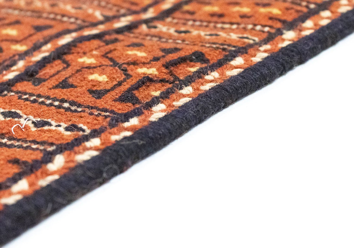 Kelim Fars Teppich 198x305cm - braun