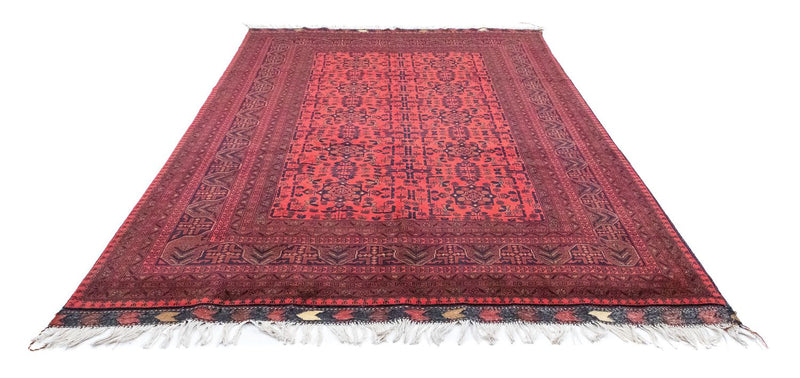 Afghan Teppich - Kunduz 198 x 300 cm - rot