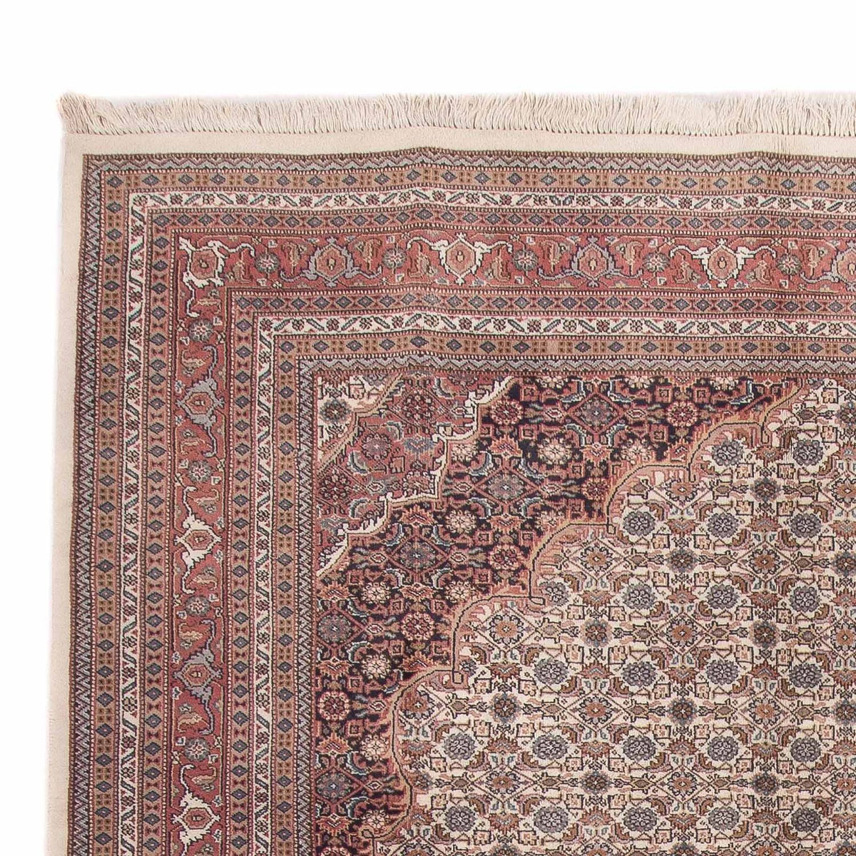 Indo Bidjar Teppich 243x347cm - Orientteppich - beige
