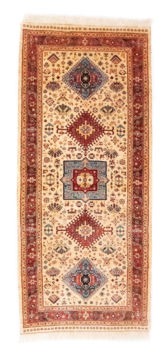Perserteppich - Nomadic 90 x 230 cm - beige