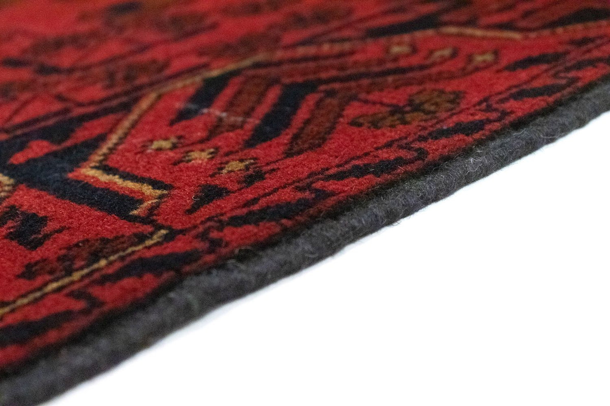 Afghan Teppich - Kunduz 75 x 189 cm - rot