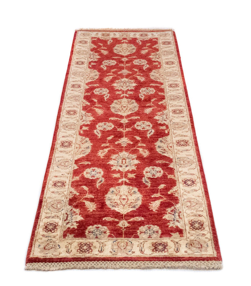 Ziegler Teppich 63 x 181 cm - rot