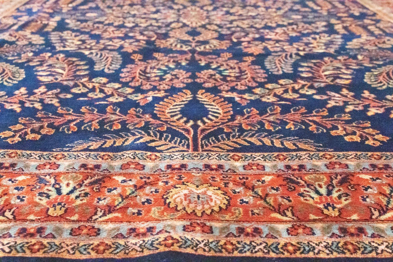 Orientteppich - Indus 195 x 300 cm - blau