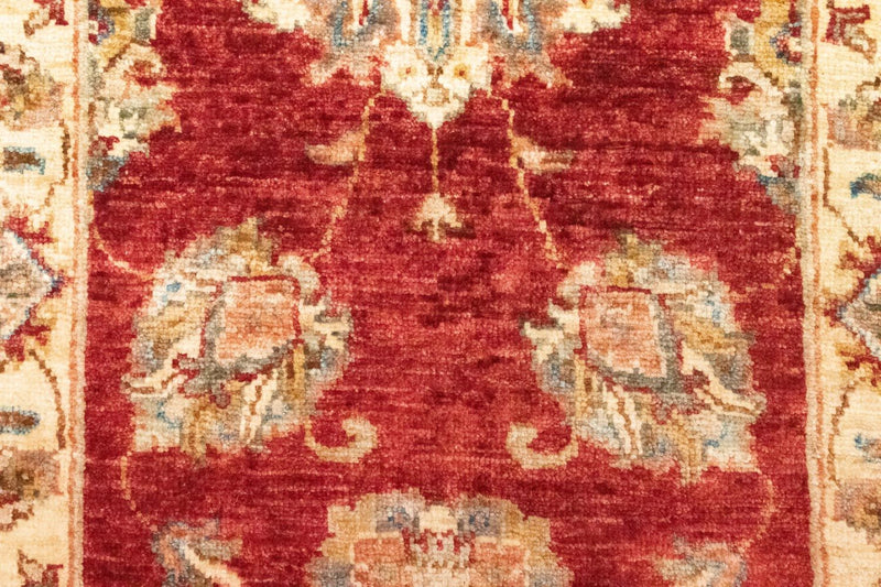 Ziegler Teppich 62 x 173 cm - rot