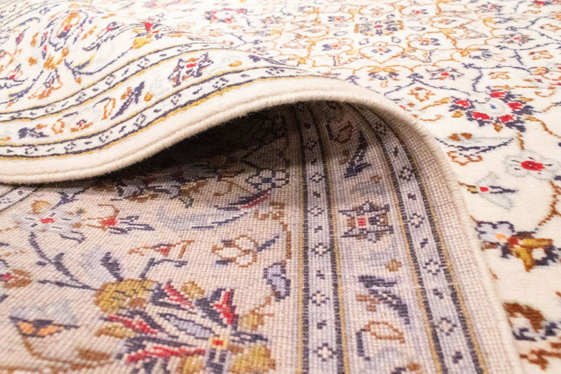 Perserteppich - Keshan 200 x 305 cm - beige