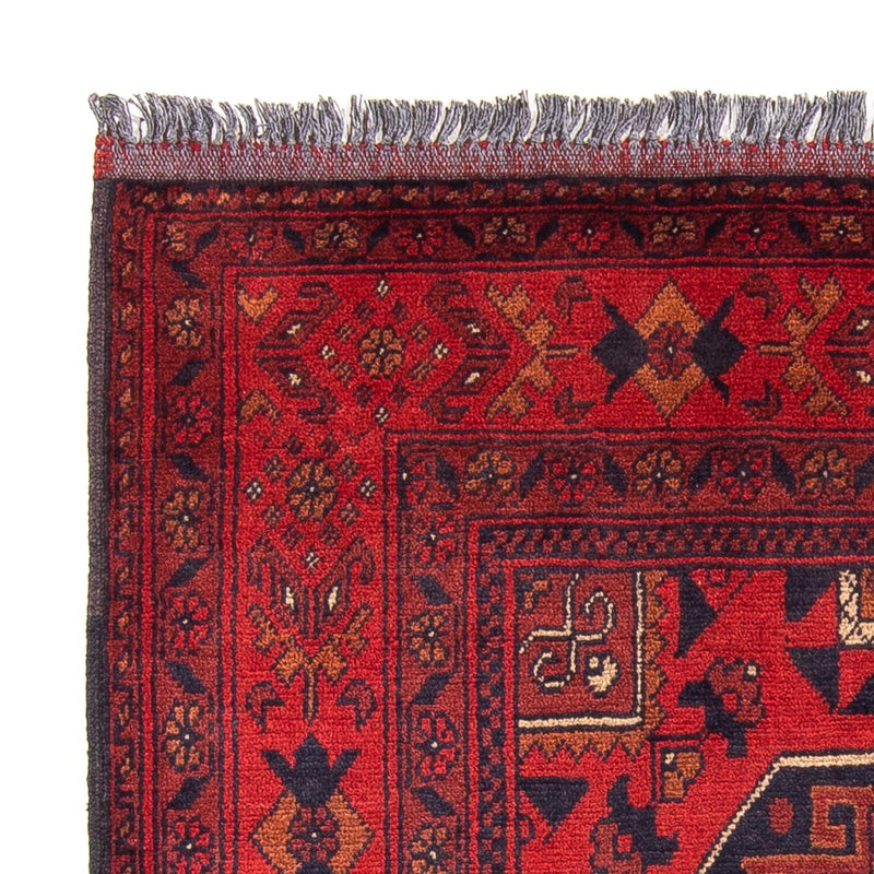Khal Mohammadi Teppich 102x146cm - Orientteppich - dunkelrot