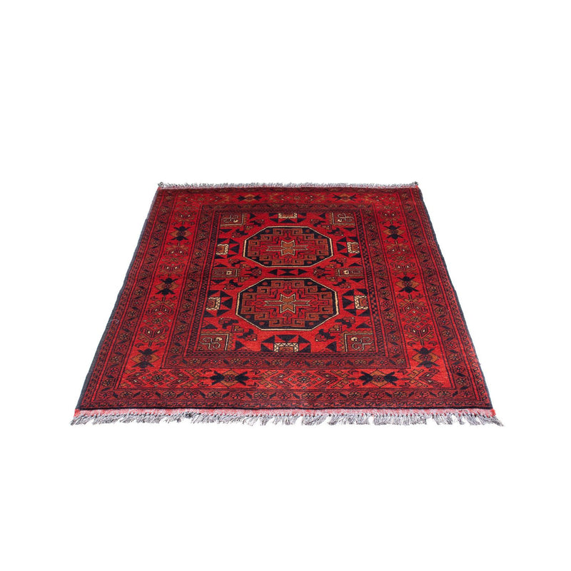 Khal Mohammadi Teppich 102x146cm - Orientteppich - dunkelrot