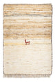 Gabbeh Teppich - Perser 40 x 60 cm - beige