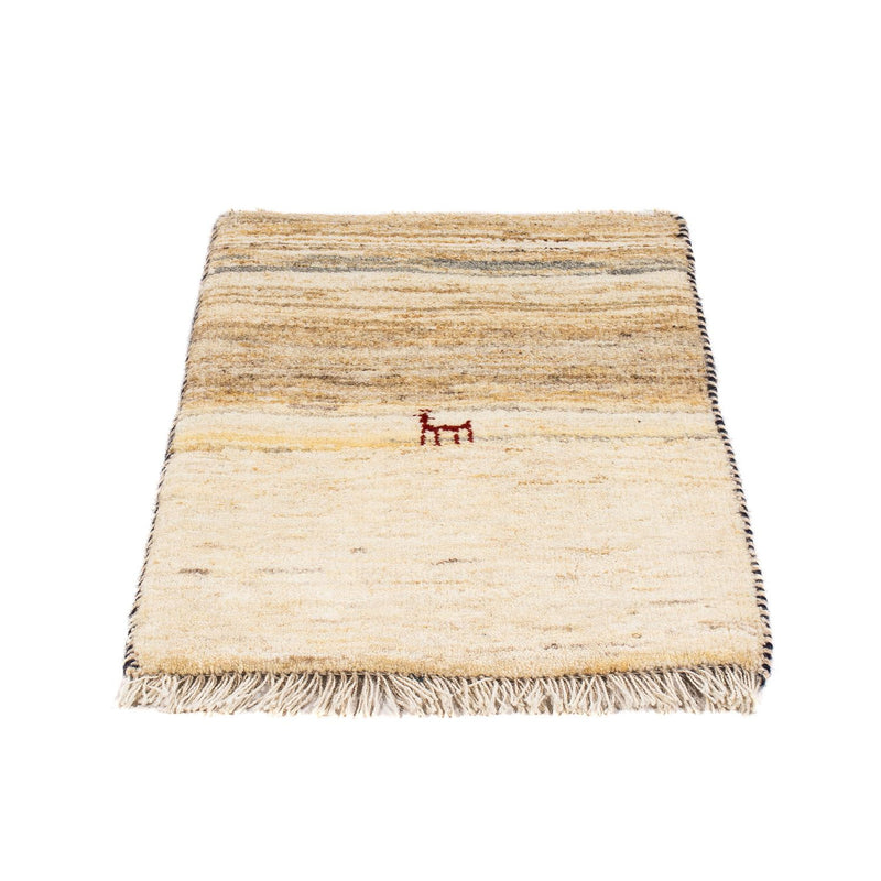 Gabbeh Teppich - Perser 40 x 60 cm - beige