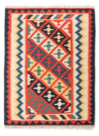 Kelim Fars Teppich 108x145cm - mehrfarbig – product image