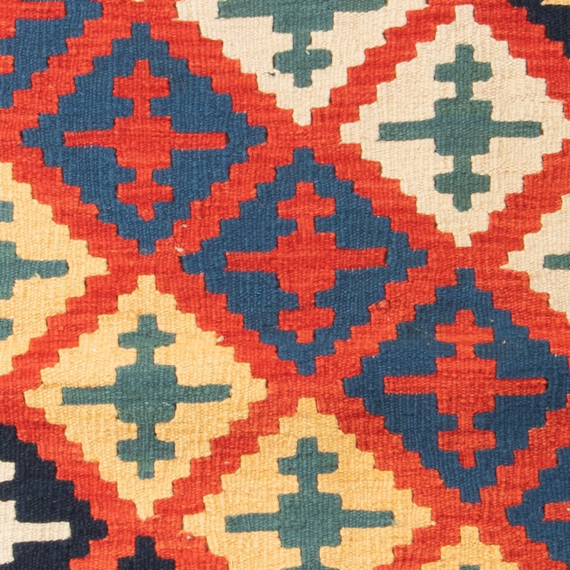Kelim Fars Teppich 108x145cm - mehrfarbig