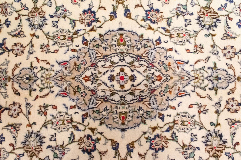 Perserteppich - Keshan 194 x 298 cm - beige