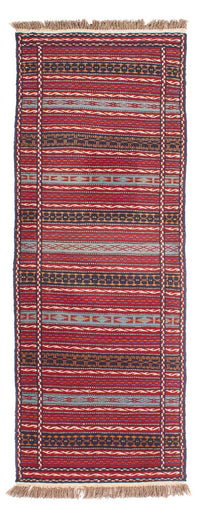 Kelim Senneh Teppich 70x200cm - mehrfarbig – product image