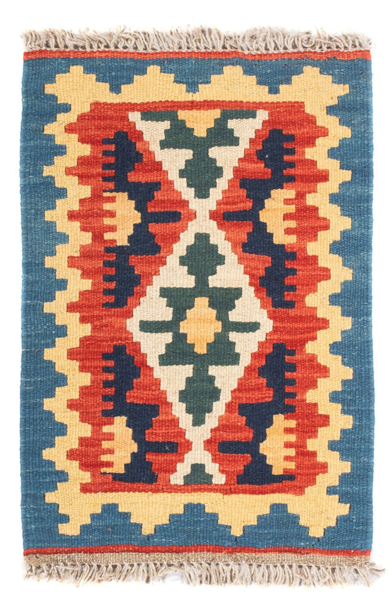 Kelim Fars Teppich 40x60cm - mehrfarbig
