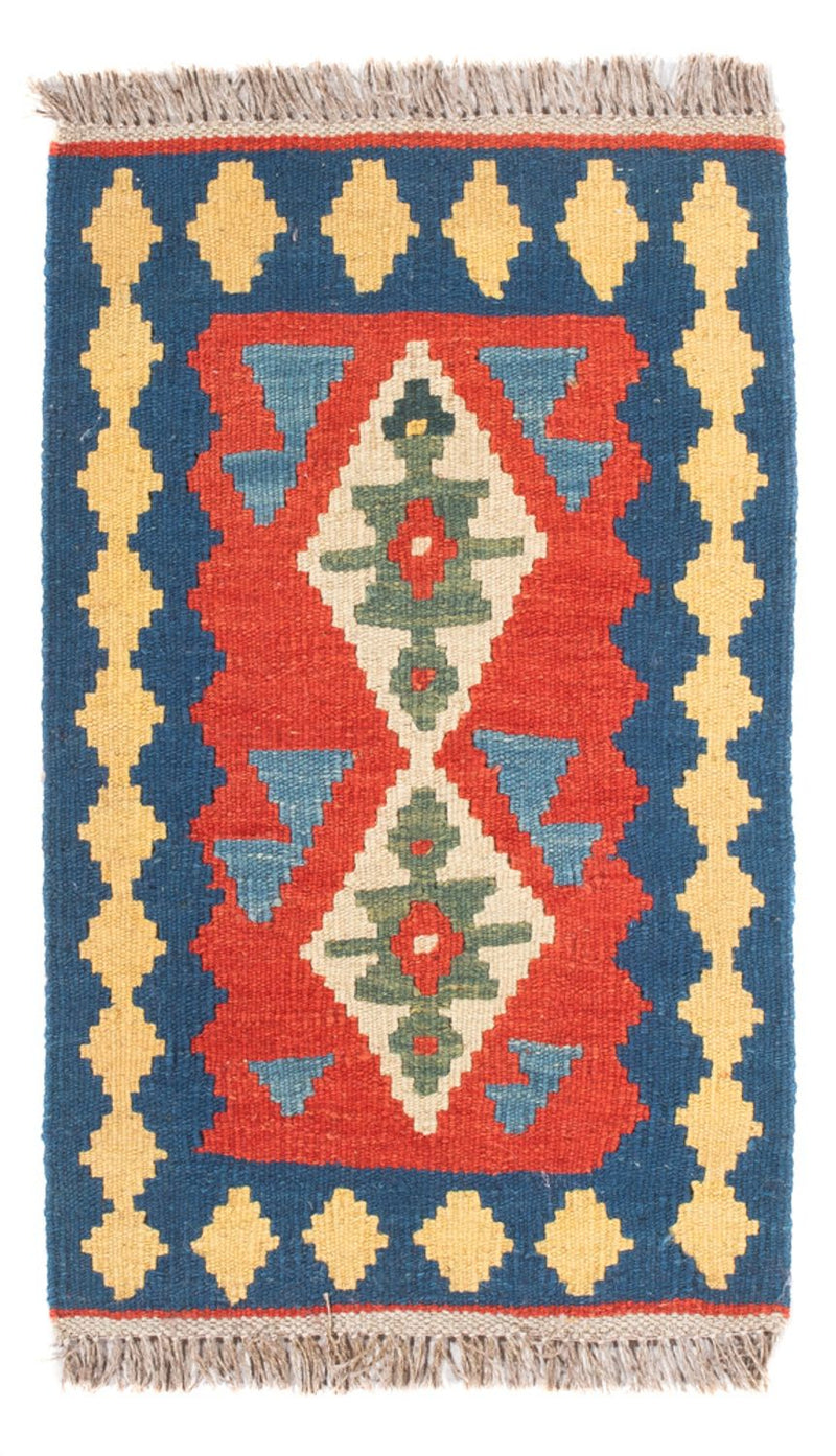 Kelim Fars Teppich 40x60cm - mehrfarbig