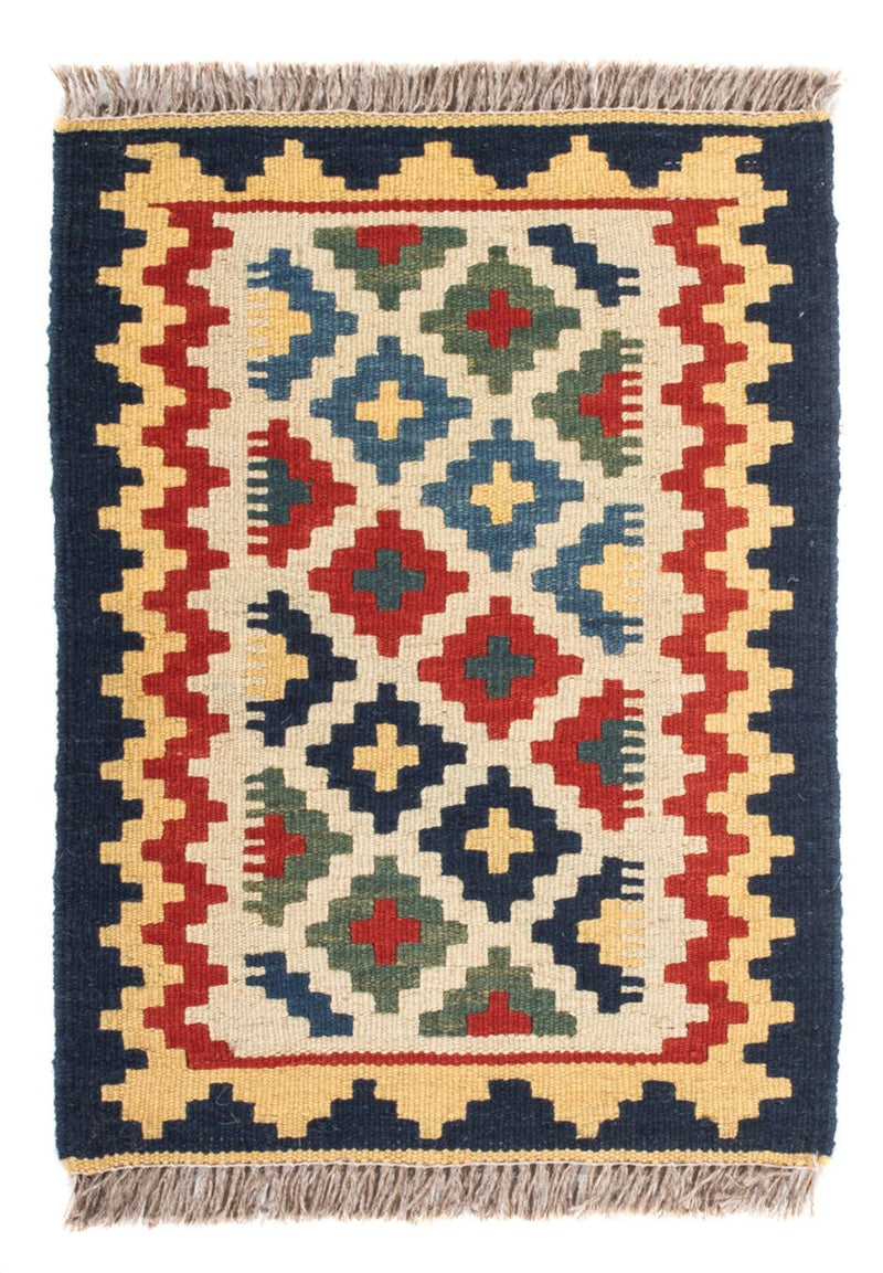 Kelim Fars Teppich 40x60cm - mehrfarbig