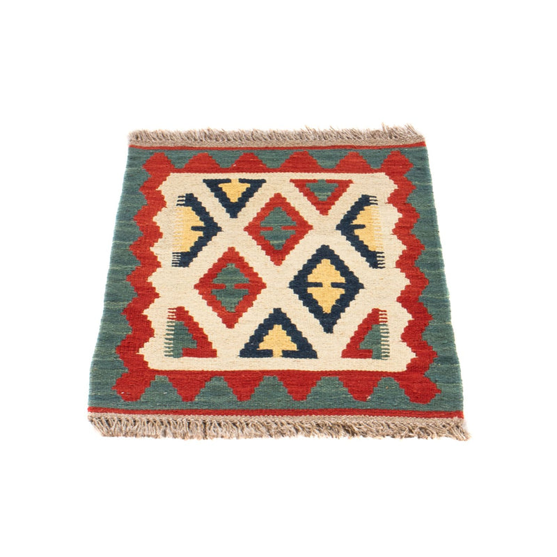 Kelim Fars Teppich 40x60cm - mehrfarbig