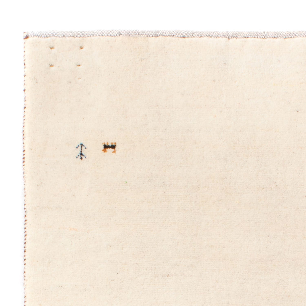 Gabbeh Persisch Teppich 75x160cm - Perserteppich Wollteppich