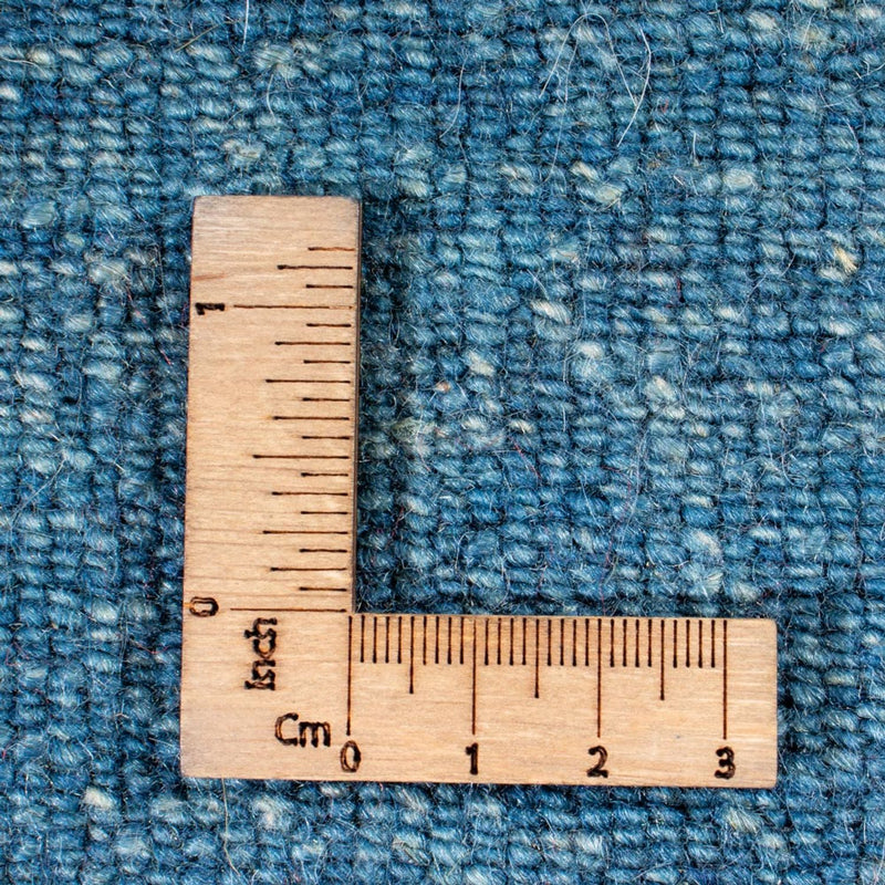 Gabbeh Persisch Teppich 166x237cm - Perserteppich Wollteppich - blau