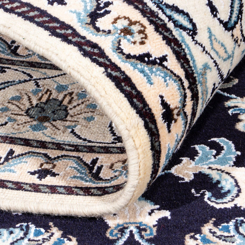 Nain - 12La Teppich 166x239cm - Perserteppich - dunkelblau