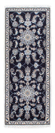 Nain - 12La Teppich 79x200cm - Perserteppich - dunkelblau