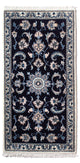 Nain - 12La Teppich 72x141cm - Perserteppich - dunkelblau