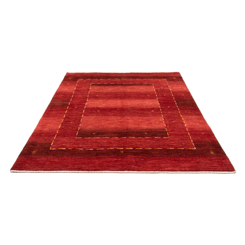 Gabbeh Persisch Teppich 177x253cm - Perserteppich Wollteppich - rot