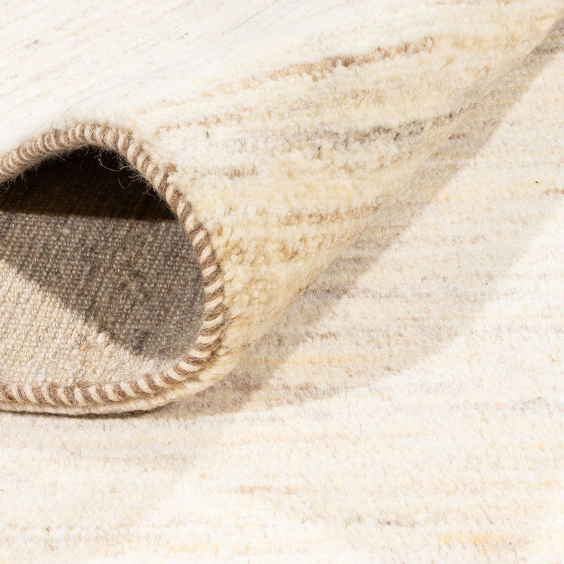 Gabbeh Persisch Teppich 195x294cm - Perserteppich Wollteppich - beige