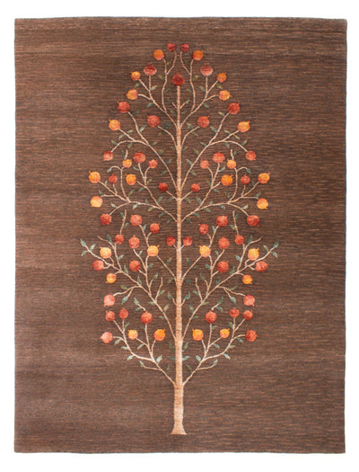 Designer Teppich 187x249cm - braun